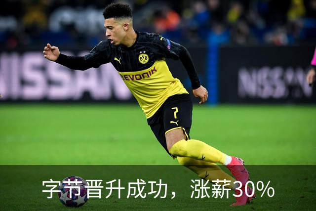 字节晋升成功，涨薪30%